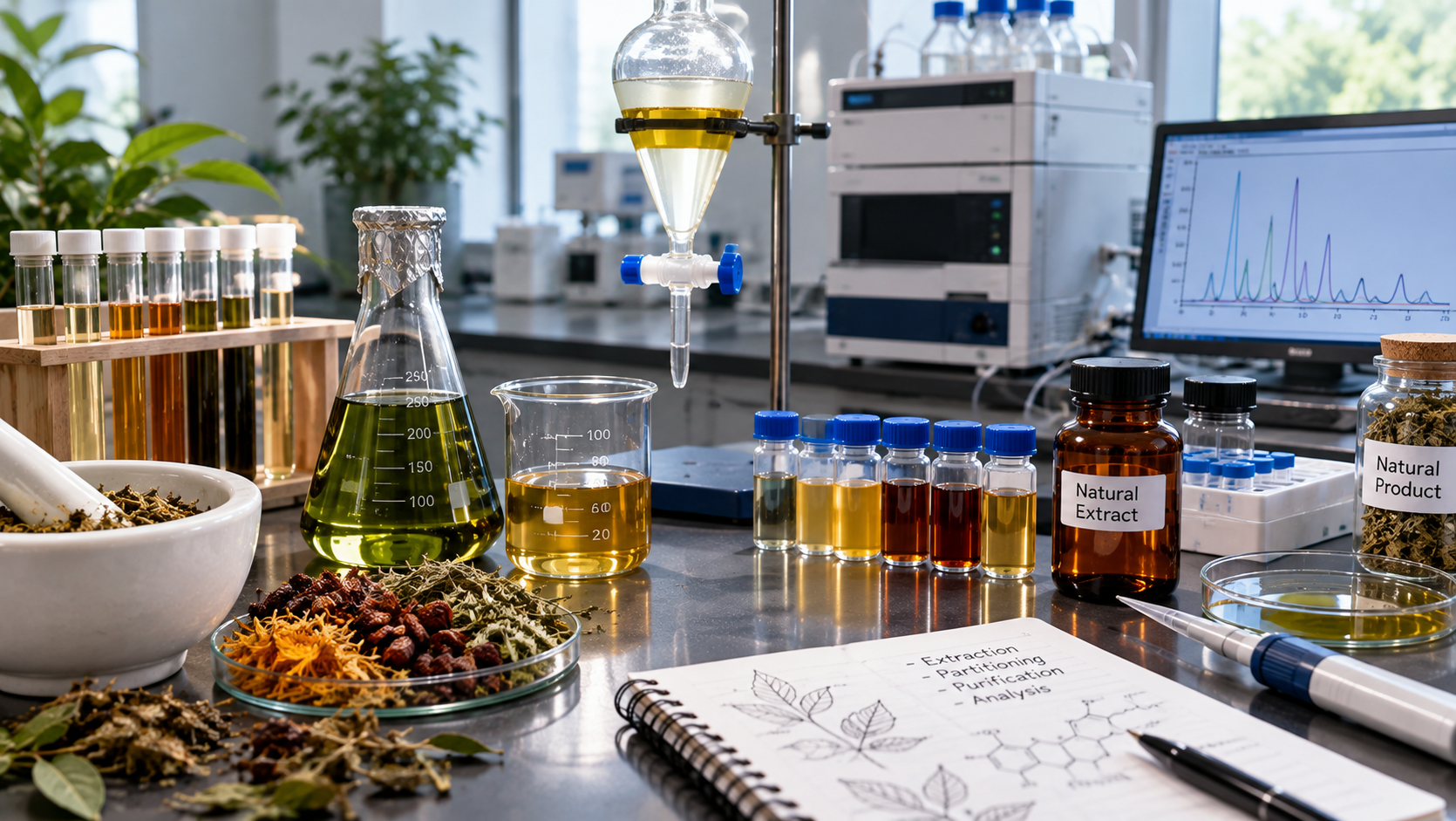 Natural Product Isolation & Extraction Labs
